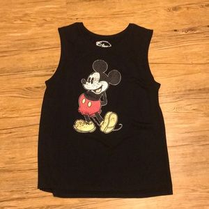 Black Mickey Mouse Top! Worn a couple times!!